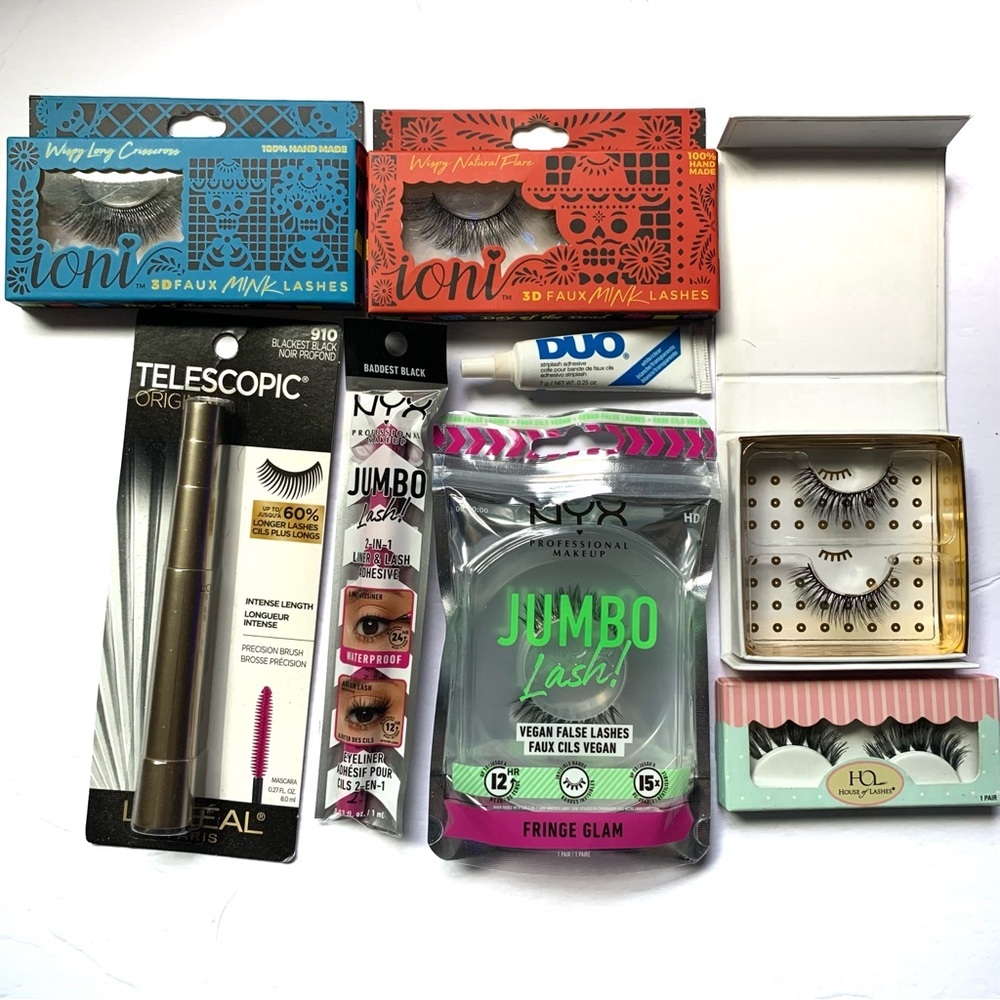 False Eyelashes and Mascara Bundle